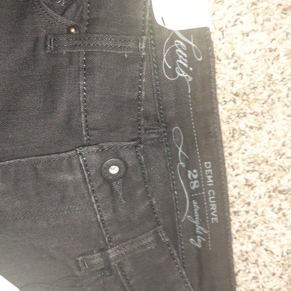 Levi's Black Demi Curve Jeans - Picture 3 of 3